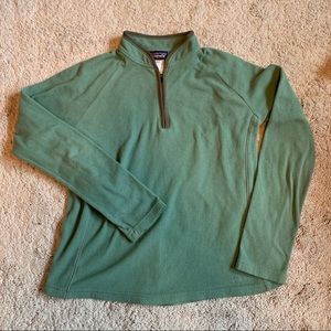 Patagonia fleece quarter zip Sage Green